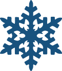 Vinter snøkrystall ikon