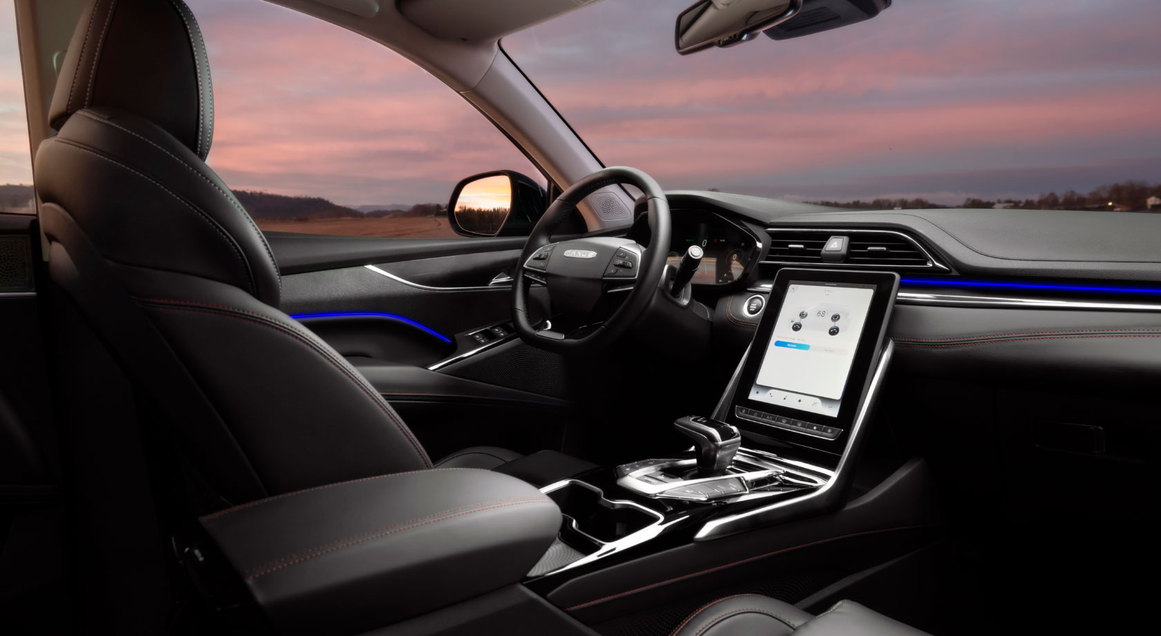 Maxus Euniq6 inside dash