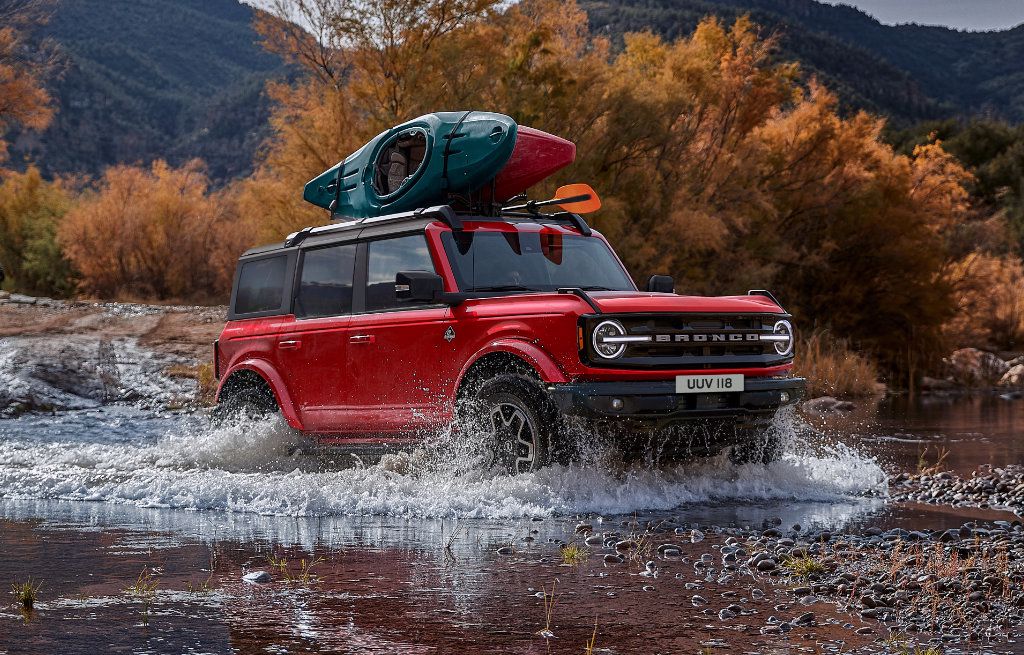Den legendariske SUV-en Ford Bronco kommer til Norge