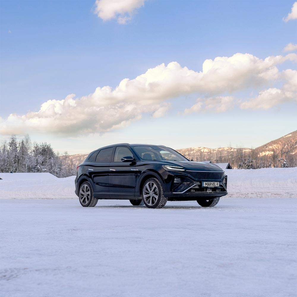 MG Marvel-R i vinterlandskap