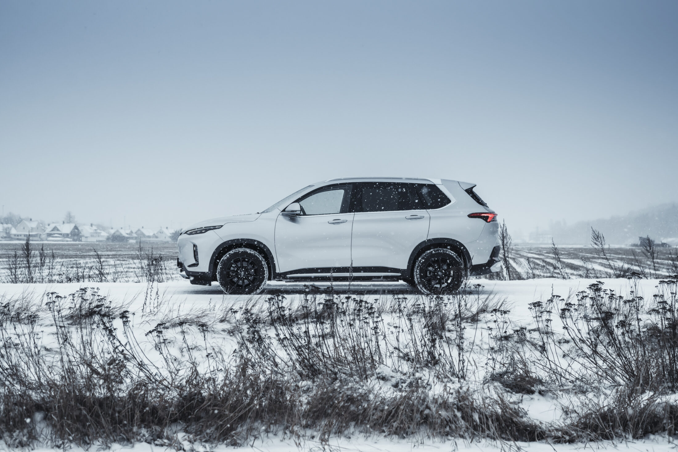 Maxus Euniq6 på vinterføre