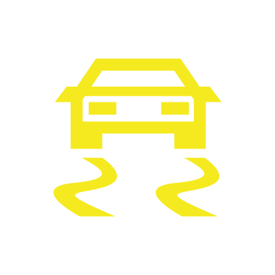 Varsellampe for antisladd ESP